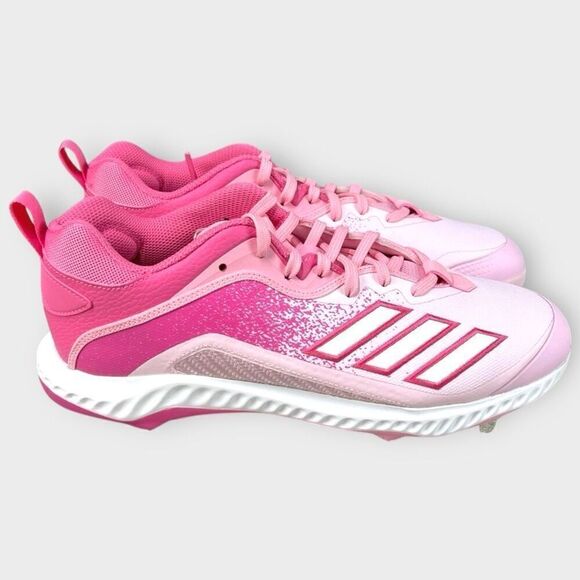 Adidas Icon Bounce 6 “Mothers Day” Pink Mens Baseball Cleats GZ0443 size 8.5 New main image 8